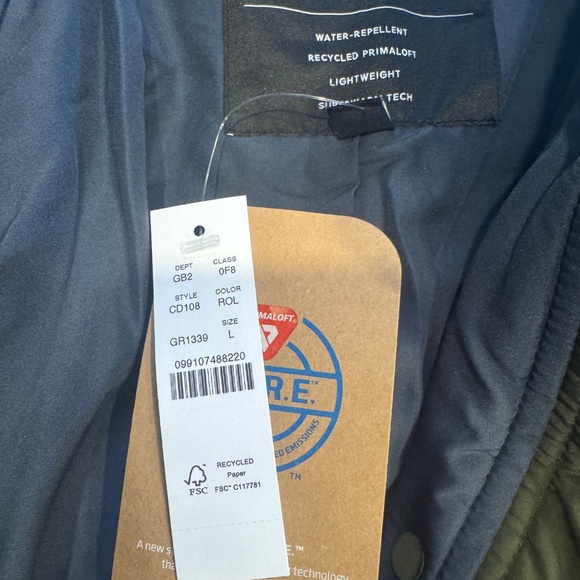 JCREW Stow Puffer with primaloft *NWT* - Picture 5 of 5